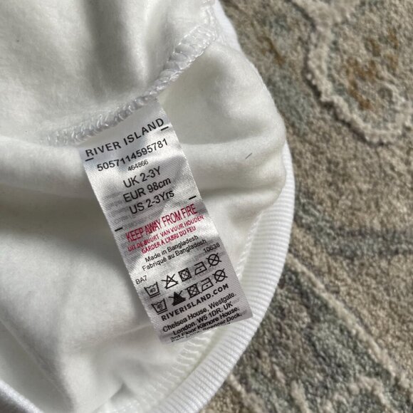River Island toddler girl swearshirt - Picture 2 of 3